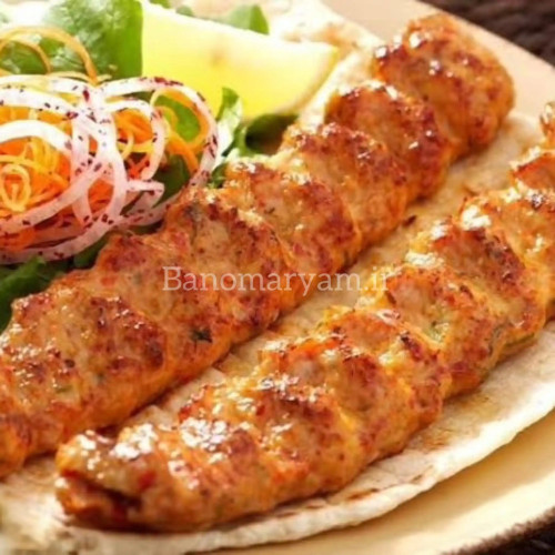 کباب مرغ زعفرانی ویژه